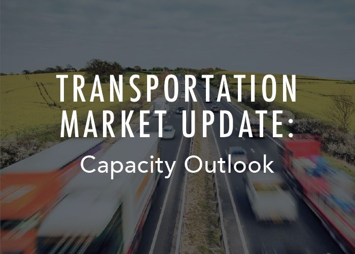 Mise à jour du marché des transports : perspectives de capacité