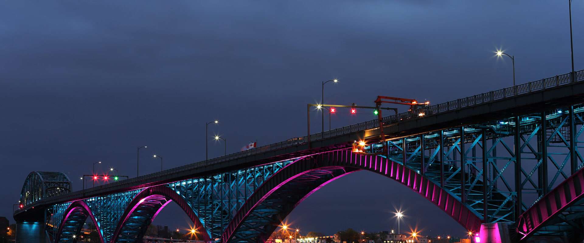 bridge over water