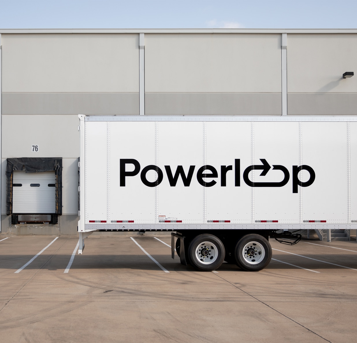 powerloop logo on truck