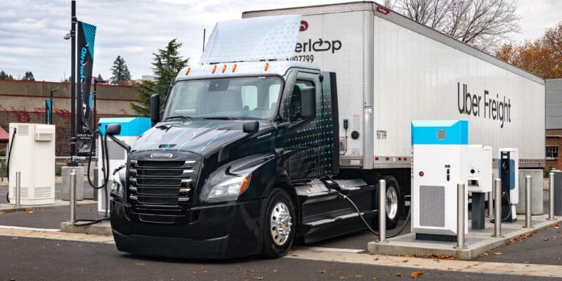 Uber Freight’s new report outlines roadmap for nationwide electric truck deployment