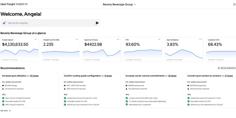 Webinar: Unlock your AI advantage with Uber Freight